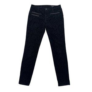 club monaco‎ pants women black Velvet Damsk, size 4, dress pants